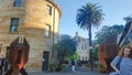 Architecture- Original buildings previously a convict prison now an Art Gallery, Sydney NSW Australia