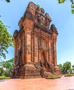 Architecture in Phu Yen Champa Tower Royalty Free Stock Photo