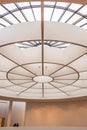 Architecture: rotunda of Pinakothek der Moderne, Munich, Germany Royalty Free Stock Photo