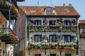 Architecture of Santillana del mar, Cantabria, Spain Royalty Free Stock Photo