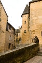 Architecture and Sculpture of Sarlat Royalty Free Stock Photo