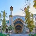 Architecture of Sepahsalar mosque in Tehran