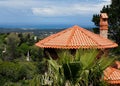 Architecture In Sintra Portugal Red Clay Tiled Roof