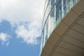 Architecture with Sky and Cloud Reflection