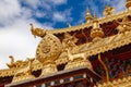 Architecture of songzanlin tibetan monastery