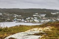 Architecture of St. John`s, Newfoundland Royalty Free Stock Photo