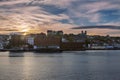 Architecture of St. John`s, Newfoundland Royalty Free Stock Photo