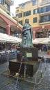 Architecture - Statue in the Piazza in Little Italy Leichhardt Sydney NSW