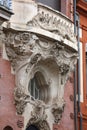 Architecture stonework in Toulouse, France Royalty Free Stock Photo