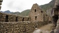 Architecture of the streets of Machu Picchu, Cusco Peru Royalty Free Stock Photo