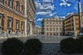 Architecture of the streets of Rome. Italy Royalty Free Stock Photo