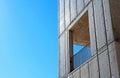 Architecture structure of the Salk Institute Royalty Free Stock Photo