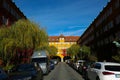 architecture summer green travel garden beautiful building old construction exterior sky residential flower yellow