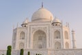 The architecture of the Taj Mahal is an ivory-white marble mausoleum on the south bank of the Yamuna River in the city of Agra