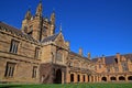 The main building landmark Quadrangle of The University of Sydney Royalty Free Stock Photo