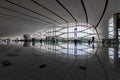 Architecture of Terminal building of daxing international airport Royalty Free Stock Photo