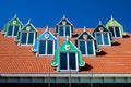 Architecture of the town hall in Zaandam