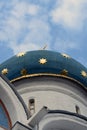 Architecture of Trinity Sergius Lavra, Sergiev Posad, Moscow region, Russia. Royalty Free Stock Photo