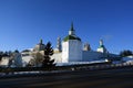 Architecture of Trinity Sergius Lavra, Sergiev Posad, Moscow region, Russia.