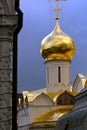 Architecture of Trinity Sergius Lavra, Sergiev Posad, Moscow region, Russia. Royalty Free Stock Photo