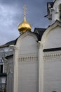 Architecture of Trinity Sergius Lavra in Sergyev Posad, Russia Royalty Free Stock Photo