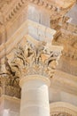 Architecture detail of Corinthian capital Royalty Free Stock Photo