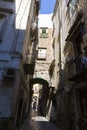 Architecture view of a living block from Naples