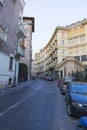 Architecture view of a living block from Naples