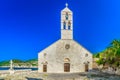 Architecture in Vis town, Southern Croatia. Royalty Free Stock Photo