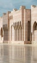 The Yard of Mosque El Mustafa in Sharm El Sheikh. Egypt. Royalty Free Stock Photo