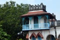 Architecture of 110 years old Kekini mahal built by challapalli rajas