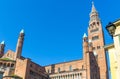The architectures of Cremona Royalty Free Stock Photo