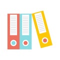 Archive folders Color Vector Icon which can easily modify or edit Royalty Free Stock Photo