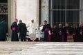 ARCHIVE IMAGES  Archbishop Monsignor Georg Ganswein, personal secretary of Pope Emeritus Benedict XVI Joseph Ratzinger Royalty Free Stock Photo