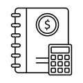 Archive Line Style vector icon which can easily modify or edit