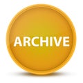Archive luxurious glossy yellow round button abstract Royalty Free Stock Photo