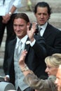 ARCHIVE: MARRIAGE OF FRANCESCO TOTTI AND ILARY BLASI, ROME 19.05.2005 Royalty Free Stock Photo