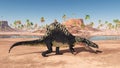 Archosaur Arizonasaurus Royalty Free Stock Photo