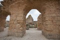 Archs at Antonine Thermae, Tunis, Tunisia Royalty Free Stock Photo