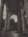 Sepia photography, archs, archs in architecture Royalty Free Stock Photo