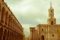 Archs and historic church of Arequipa/Peru