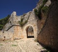 Archway at Ayios Georgios Castle Royalty Free Stock Photo