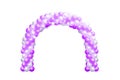 Balloon Archway door Purple Pink and white, Arches wedding, Balloon Festival design decoration elements with arch floral design is