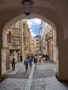 An Archway leading into City of Innsbruck Austria Tyrol