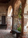 Archway of Mission San Juan Capistrano Royalty Free Stock Photo