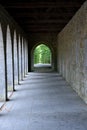 Archway made with natural stones