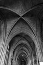 Archway of Saint Servatius Basilica at the Vrijthof Square, Maastricht, Netherlands