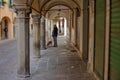 Archway Street in Padua Italy