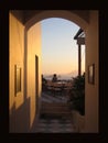 Archway Through to Sunset