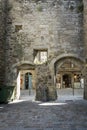 Archways in the Old City Wall at Dinan, Brittany, France